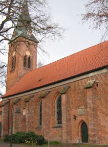 Wustrow. Kirche, Außenansicht