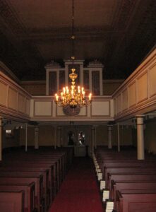 Wustrow. Kirche, Innenraum, Orgel