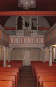 Zebelin, Kirche, Innenraum, Orgel