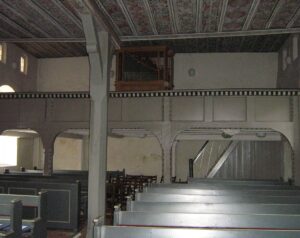 Zeetze, Kirche, Innenraum, Empore