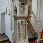 Norderney, ev.-luth. Kirche, Innenraum, Kanzel