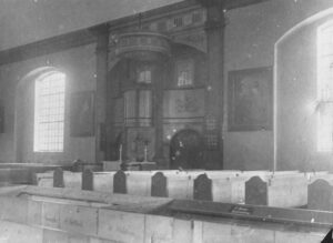Gnarrenburg, Kirche, Innenraum, Kanzelaltar, 1890