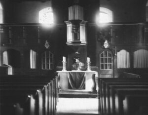 Gyhum, Kirche, Innenraum 1948