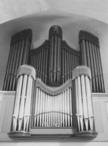 Heeslingen, Kirche, Innenraum, Orgel, 1962