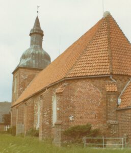 Loxstedt, Kirche, Außenansicht, Turm