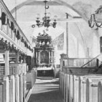 Loxstedt, Kirche, Innenraum, Altar, Kanzel, Ofen