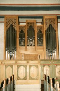 Midlum, Kirche, Innenraum, Orgel