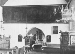 Misselwarden, Kirche, Innenraum, Altar