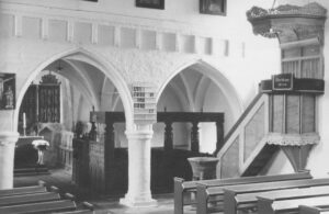 Mulsum (Wurster Nordseeküste), Kirche, Lettner, Kanzel