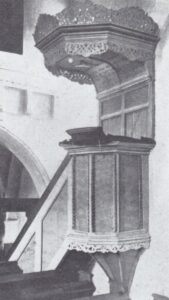 Mulsum (Wurster Nordseeküste), Kirche, Kanzel