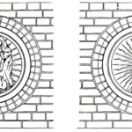 Mulsum (Wurster Nordseeküste), Kirche, Reliefs, Zeichnung