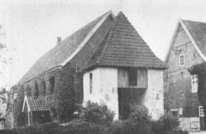 Neuenwalde, Kirche, Außenansicht, Glockenhaus