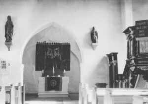 Padingbüttel, Kirche, Innenraum, Altarraum