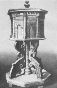 Ringstedt, Kirche, Taufständer