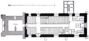 Sandstedt, Kirche, Grundriss
