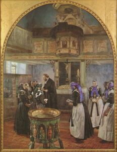 Selsingen, Kirche, Gemälde, Christian Ludwig Bokelmann