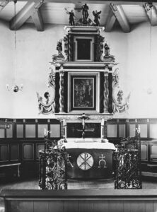Sittensen, Kirche, Innenraum, Altar,