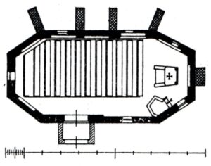 Spaden, Kapelle, Grundriss