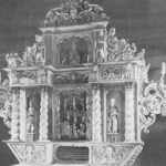 Spieka, Kirche, Innenraum, Altarretabel