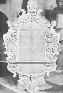 Spieka, Kirche, Innenraum, Epitaph