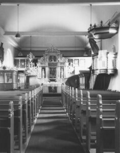 Spieka, Kirche, Innenraum, Altar, Kanzel, Priechen