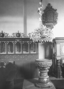 Spieka, Kirche, Taufstein