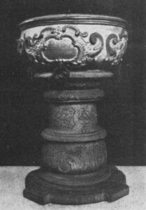 Spieka, Kirche, Taufstein