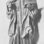 Uthlede, Kirche, Innenraum, Altar, Apostelfigur