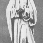 Uthlede, Kirche, Innenraum, Altar, Johannesfigur