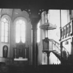 Uthlede, Kirche, Innenraum, Altar, Kanzel