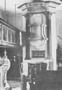 Wersabe, Kirche, Innenraum, Altar, Emporen