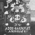 Wersabe, Kirche, Innenraum, Gestühlswange, 1641