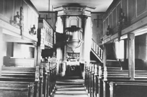 Wersabe, Kirche, Innenraum, Altar, Emporen