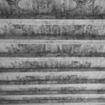 Wremen, Kirche, Innenraum, bemalte Balkendecke