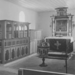 Wulsbüttel, Kirche, Innenraum, Altar, Taufe, Priechen