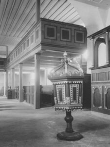 Wulsbüttel, Kirche, Taufe, Empore