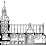 Zeven, Kirche, Längsschnitt