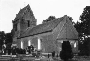 Kirche, Ansicht von Südosten, um 1953