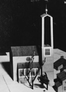 Göttingen, Kirche, Kreuz, Modell