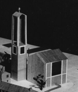 Göttingen, Kirche, Kreuz, Modell