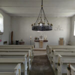 Kirche Wahmbeck Innenraum Altar Kronleuchter