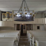 Kirche Wahmbeck Innenraum Orgel Kronleuchter