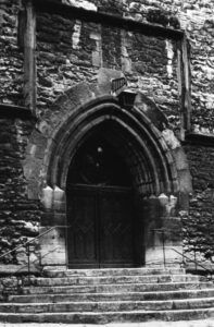 Göttingen St. Albani Außenansicht Westportal