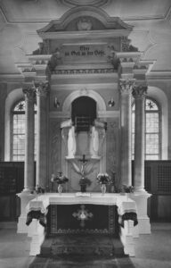 Geismar Göttingen Kirche St Martini Innernaum Kanzelaltar