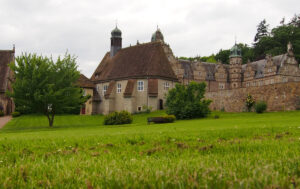 Hämelschenburg Kirche Schloss Außenansicht